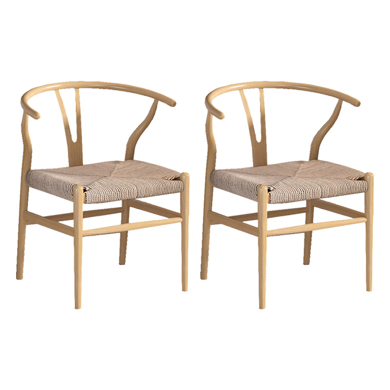 Industrial Style Dining Chairs Iron Arm Dining Chairs for Kitchen Use