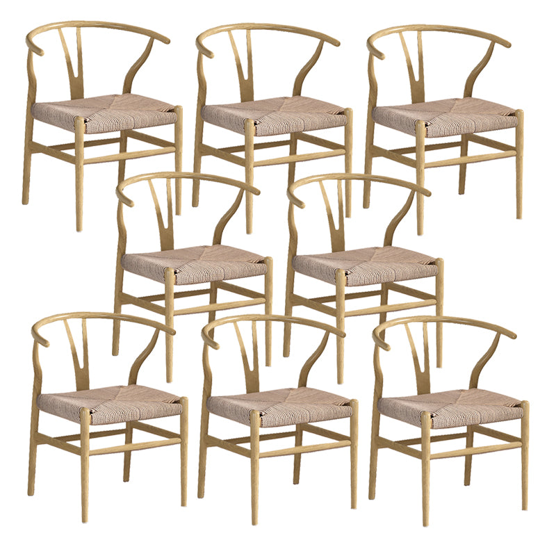 Industrial Style Dining Chairs Iron Arm Dining Chairs for Kitchen Use