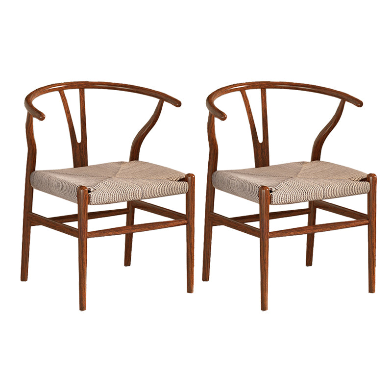 Industrial Style Dining Chairs Iron Arm Dining Chairs for Kitchen Use