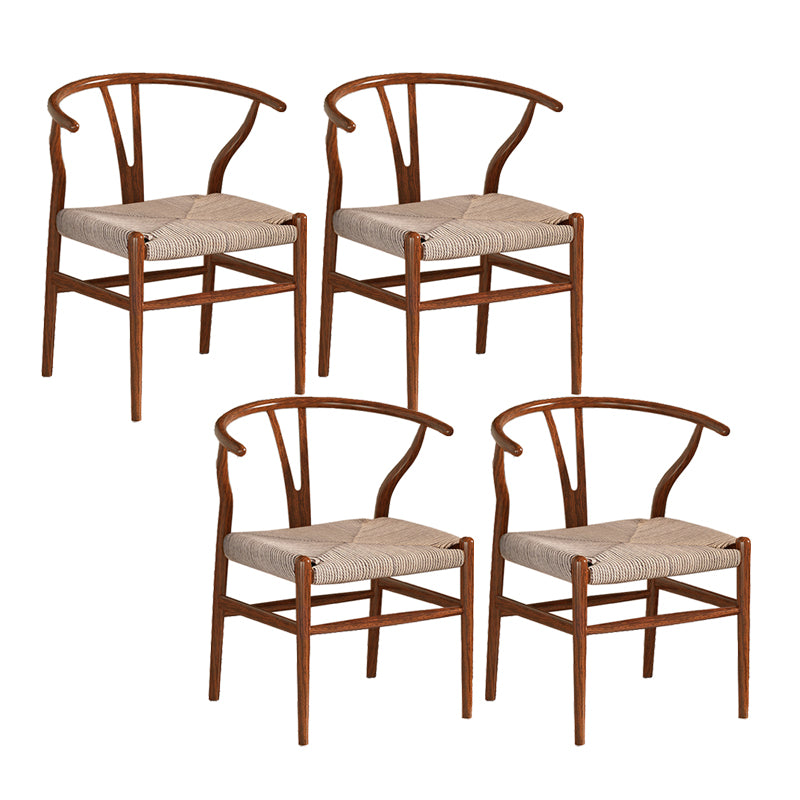 Industrial Style Dining Chairs Iron Arm Dining Chairs for Kitchen Use