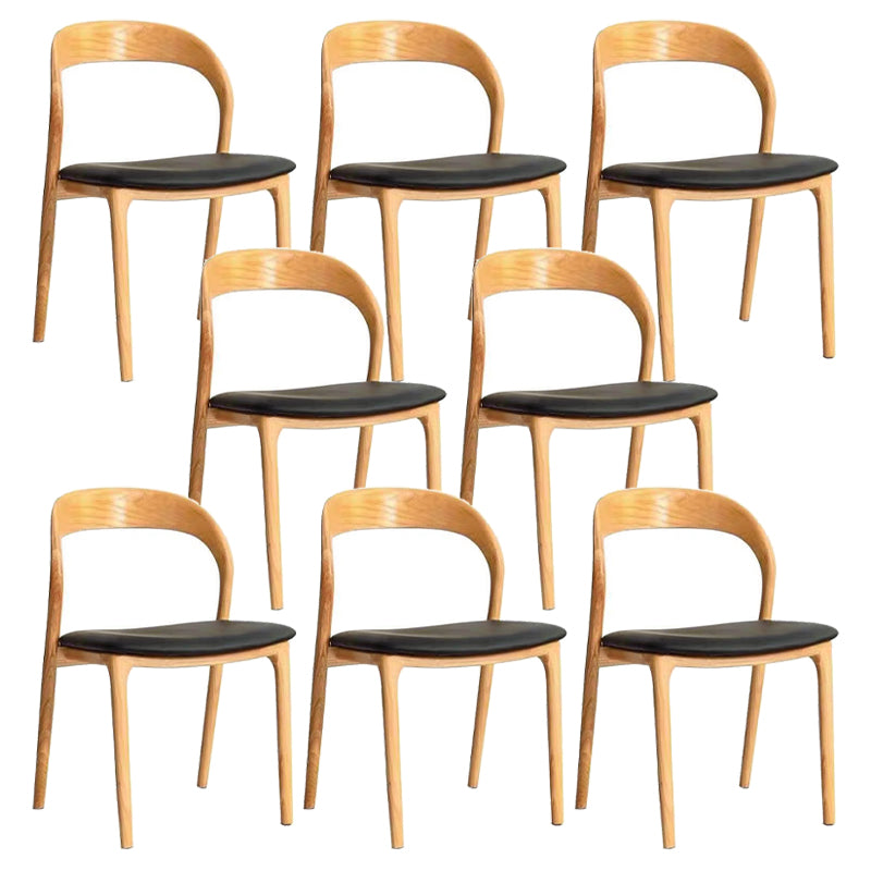 Dining Room Contemporary Armless Chair Solid Wood Dining Chair