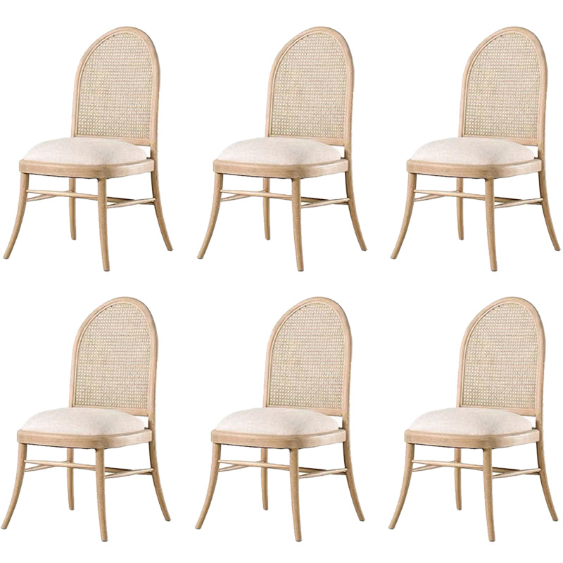 Contemporary Kitchen Dining Chairs Upholstered Chairs with Wood Base