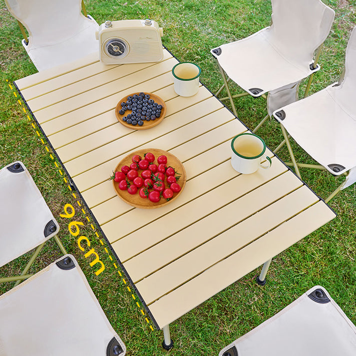 Steel Outdoor Folding Table Industrial UV Resistant Camping Table