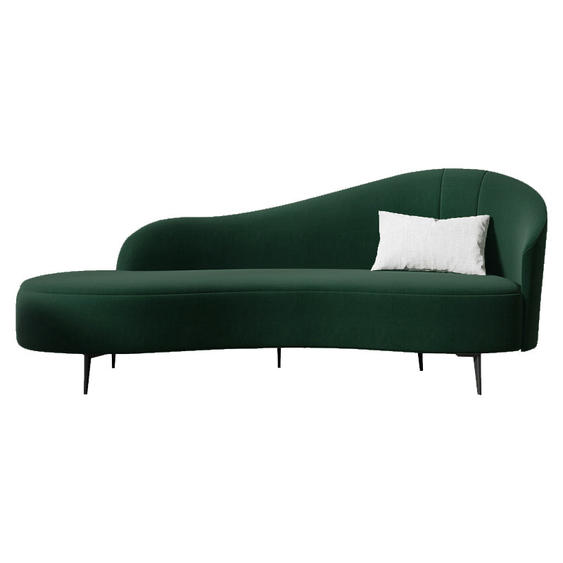 Modern Chaise Lounge Solid Color Chaise Lounge Sofa for Living Room