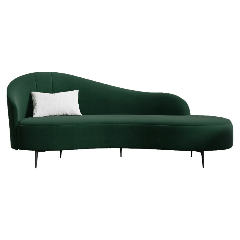 Modern Chaise Lounge Solid Color Chaise Lounge Sofa for Living Room
