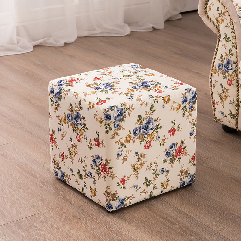 Traditional One Armed Accent Chair Fabric Rolled Arms Chaise