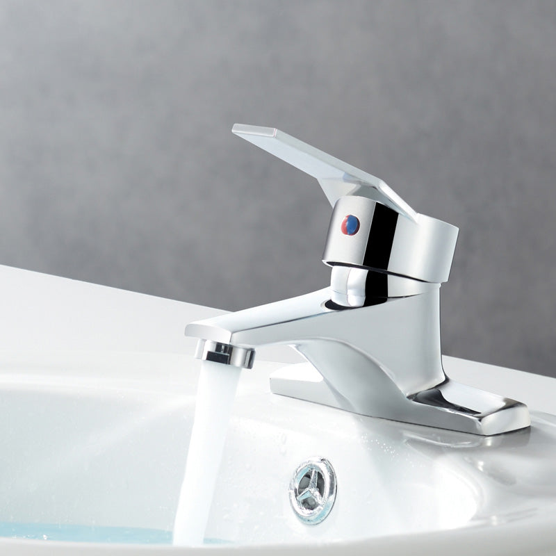 Vessel Sink Bathroom Faucet 2 Hole Faucets Chrome Lever Handle