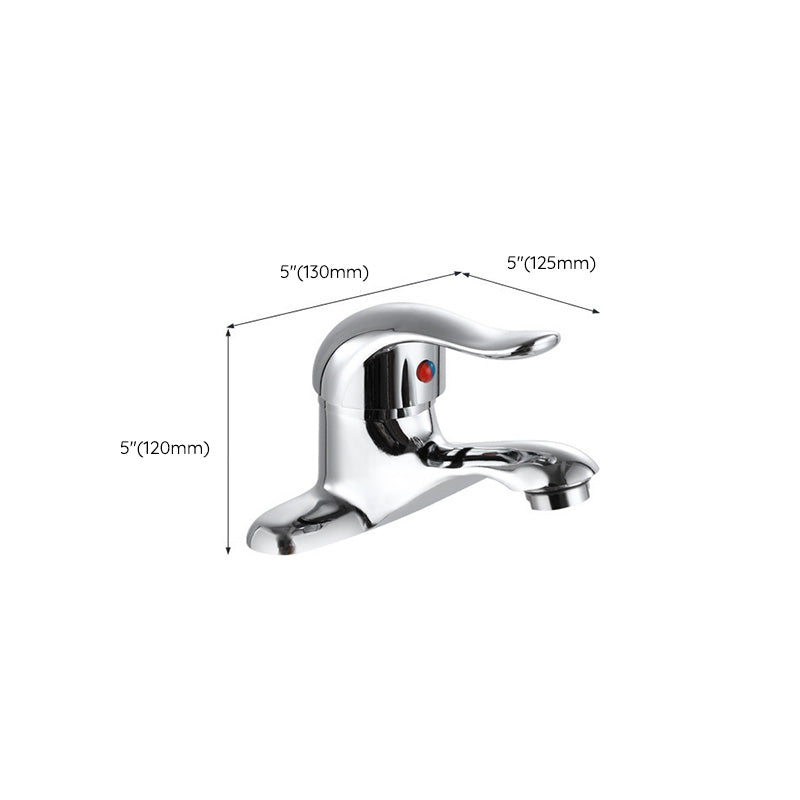 Vessel Sink Bathroom Faucet 2 Hole Faucets Chrome Lever Handle