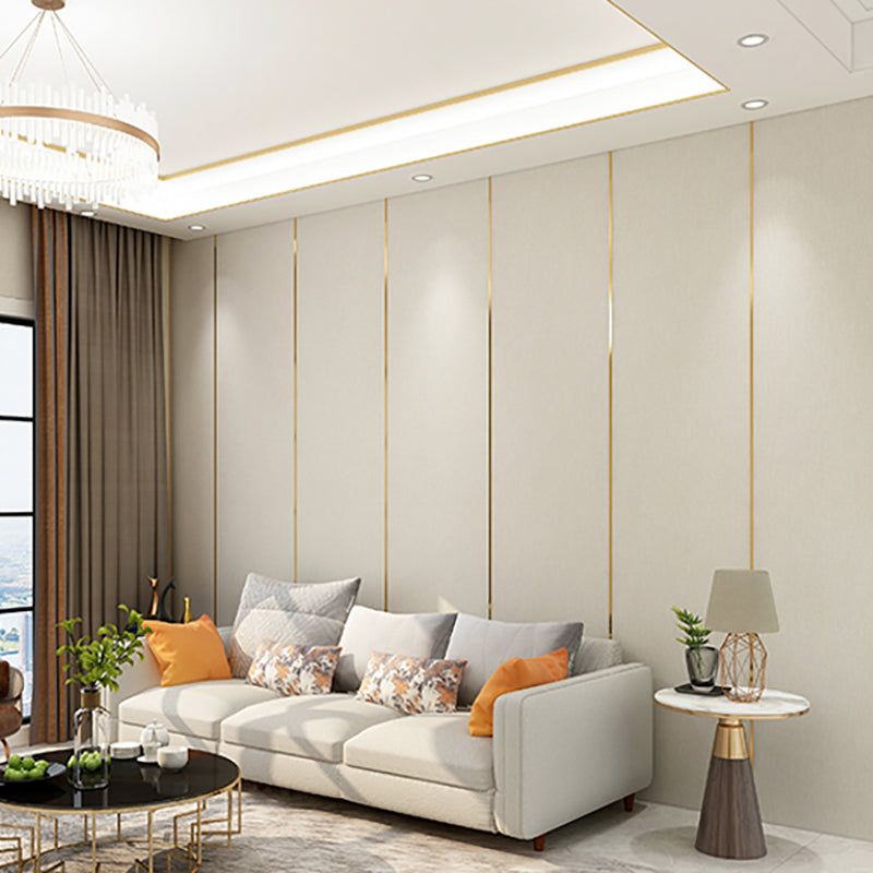 Mildew Resistant Wall Tile Peel and Stick Waterproof Wall Paneling for Living Room