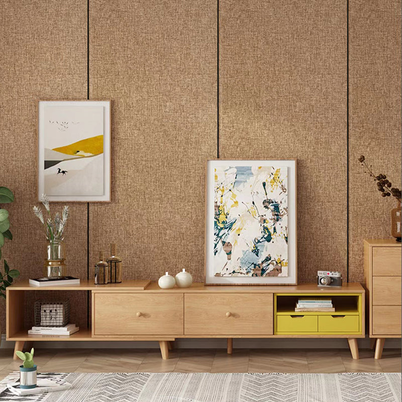 Mildew Resistant Wall Tile Peel and Stick Waterproof Wall Paneling for Living Room