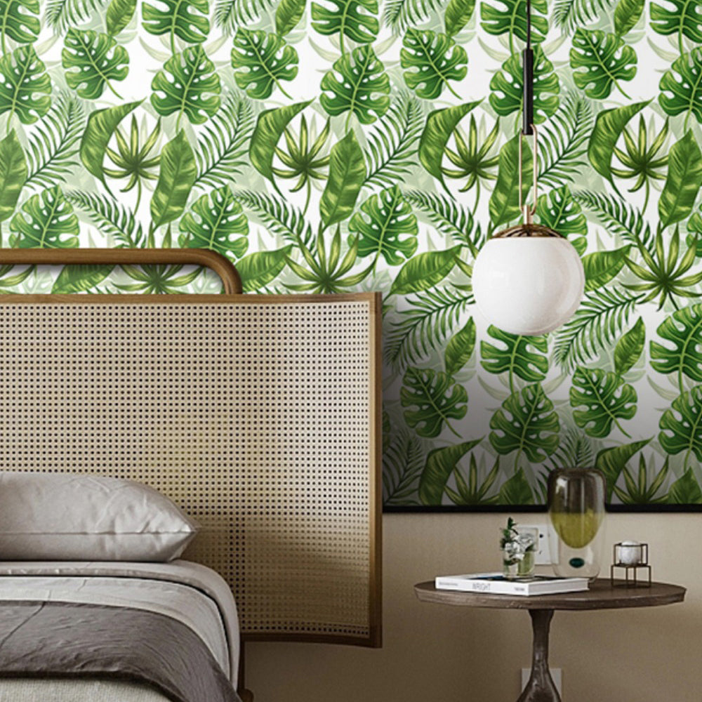 Plastic Peel and Stick Wall Tile Waterproof Single Tile Wallpaper with Rectangular Shape