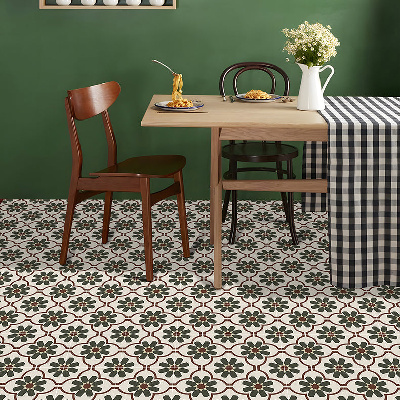 Single Tile Wallpaper Square PVC Peel & Stick Field Tile with Waterproof