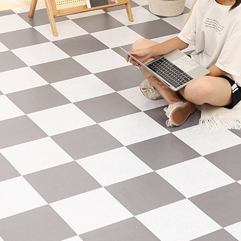 Vinyl Flooring Self Peel and Stick Fire Resistant Waterproof