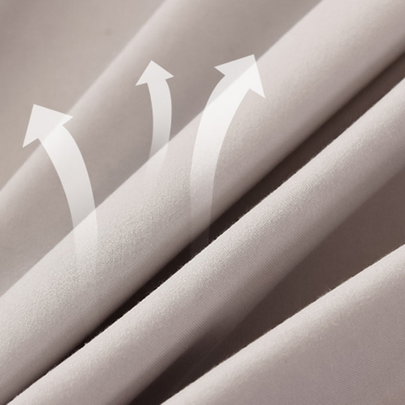 Modern Bed Sheet Set Cotton Solid Standard Basic Pillowcase for Bedroom