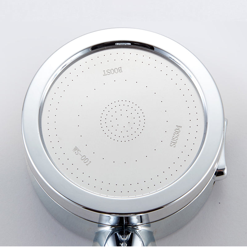 Modern Showerhead Adjustable Spray Pattern Swivel Round Hand Shower