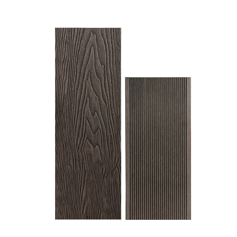 Contemporary Hardwood Deck Tiles Wire brushed Engineered Plank Flooring