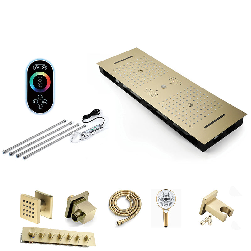 Modern Shower System with Music Playing System Wall Mounted Shower Set