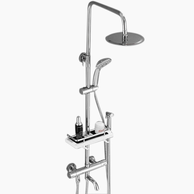 Shower System Rain Handheld Shower Head Wall mounted Adjustable Water Flow Shower System