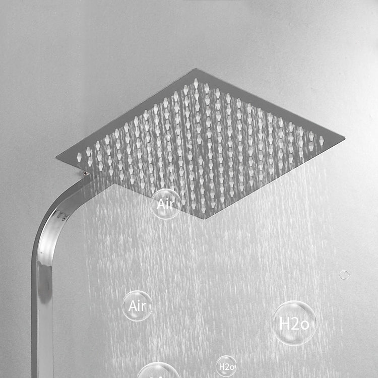 Shower System Rain Handheld Shower Head Wall mounted Adjustable Water Flow Shower System