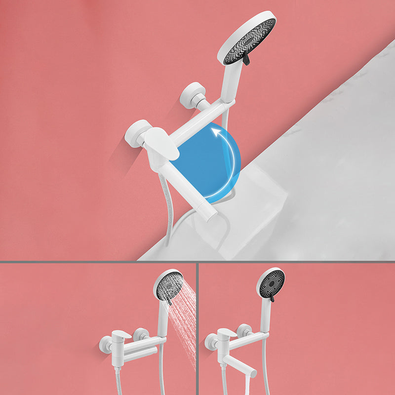 Lever Handle Shower Faucet Single Hand Shower with Shower Hose