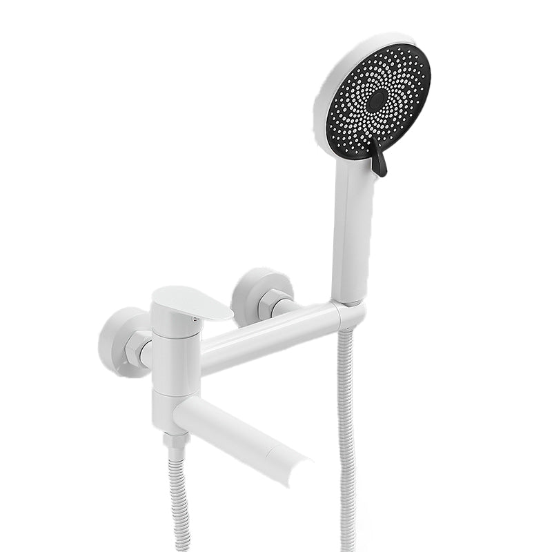 Lever Handle Shower Faucet Single Hand Shower with Shower Hose