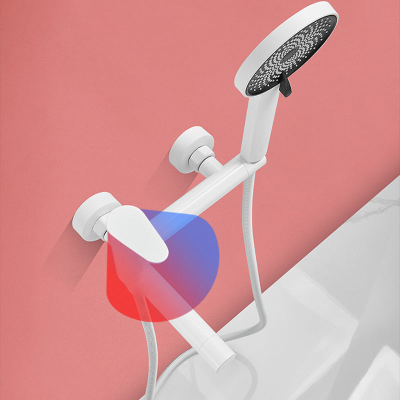 Lever Handle Shower Faucet Single Hand Shower with Shower Hose