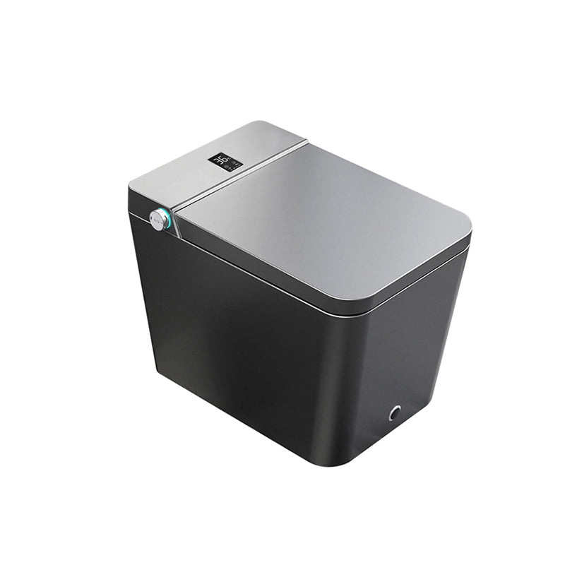 Modern Floor Mount Flush Toilet Siphon Jet Urine Toilet with Heated Seat for Bathroom