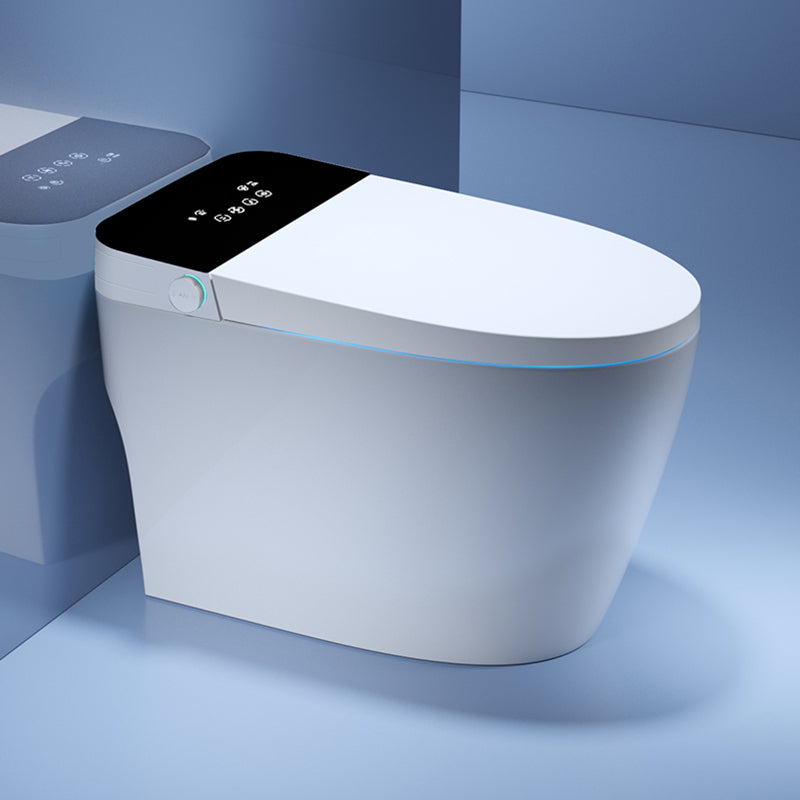 Modern Toilet Bowl One Piece Toilet Floor Mounted Siphon Jet Porcelain Toilet