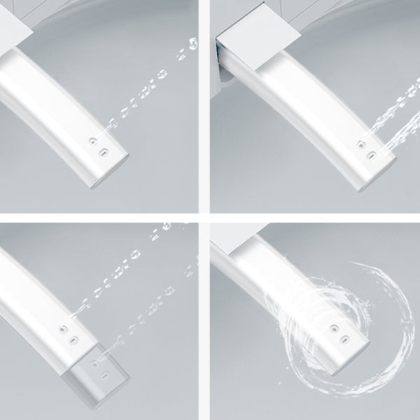 Modern Toilet Bowl One Piece Toilet Floor Mounted Siphon Jet Porcelain Toilet