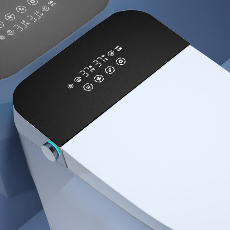 Modern Toilet Bowl One Piece Toilet Floor Mounted Siphon Jet Porcelain Toilet