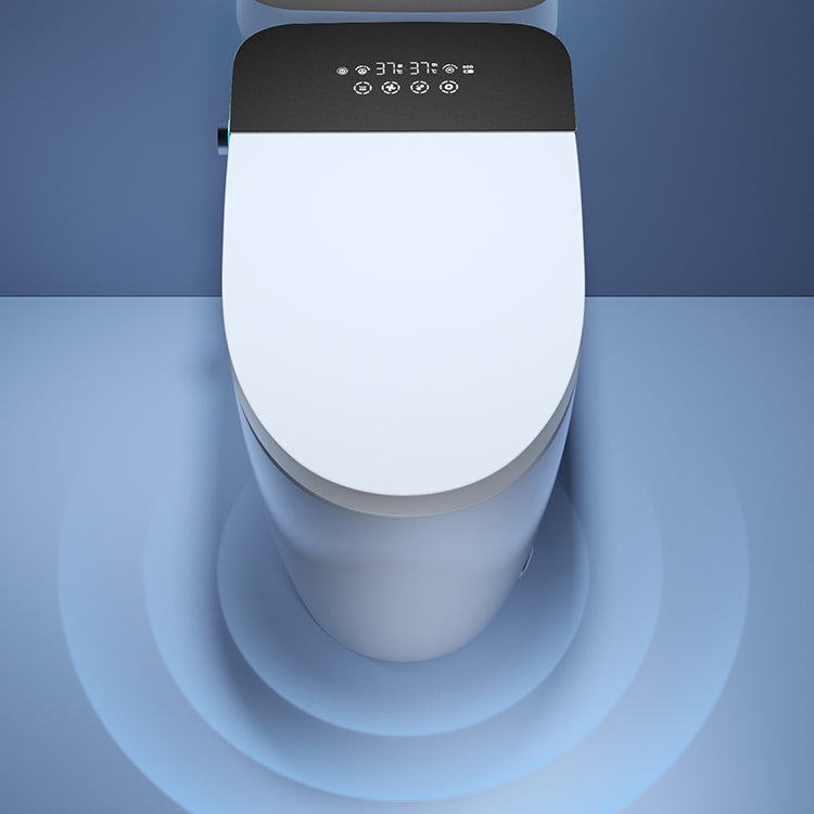 Modern Toilet Bowl One Piece Toilet Floor Mounted Siphon Jet Porcelain Toilet