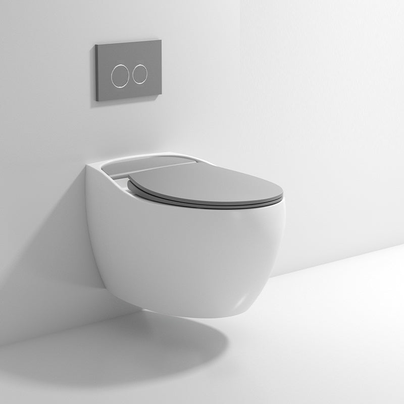 Wall Mount Modern Flush Toilet Porcelain Single Flush Toilet