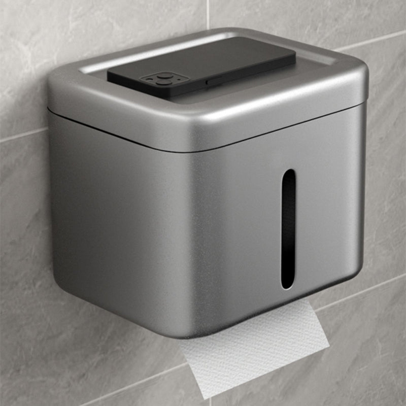 Modern Grey Bath Hardware Set Towel Bar Paper Holder Bathroom Accessory Kit