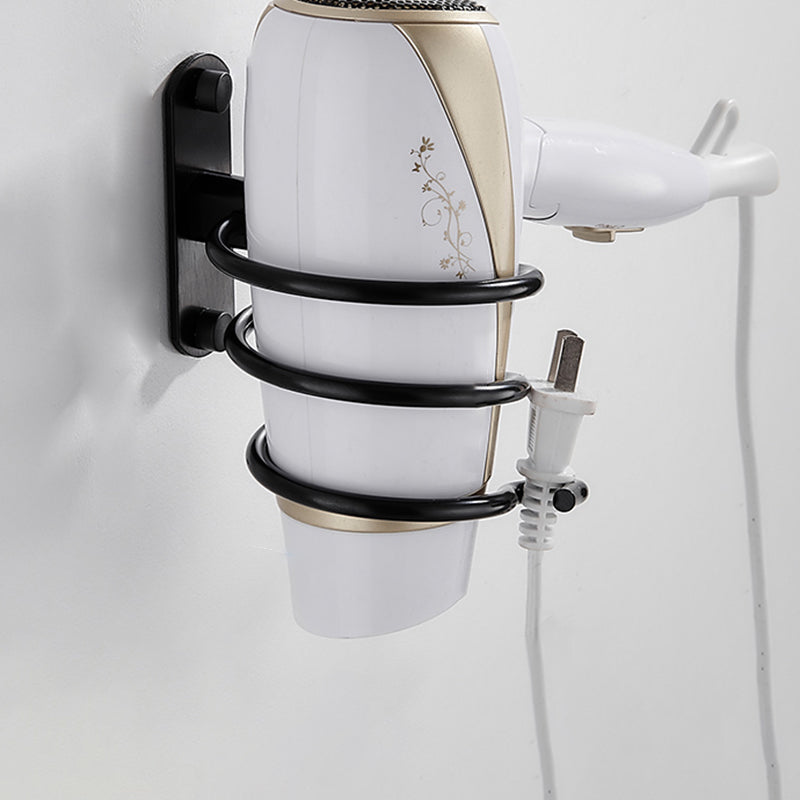 Modern Bath Hardware Set Black Towel Bar Paper Holder Bathroom Accessory Kit