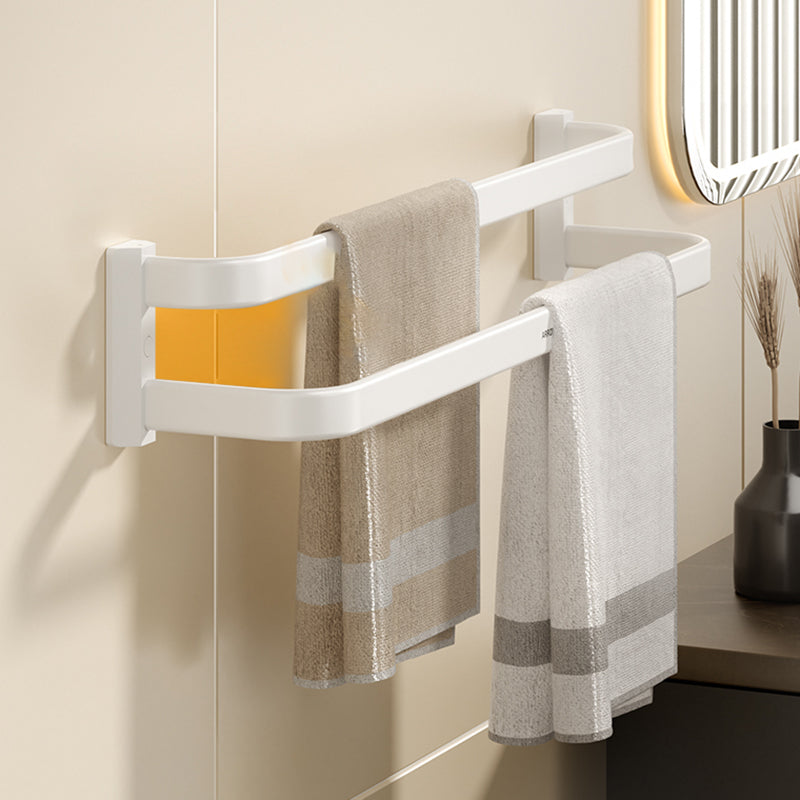 Modern White Bath Hardware Set Bath Shelf Paper Holder Bathroom Accessory Kit