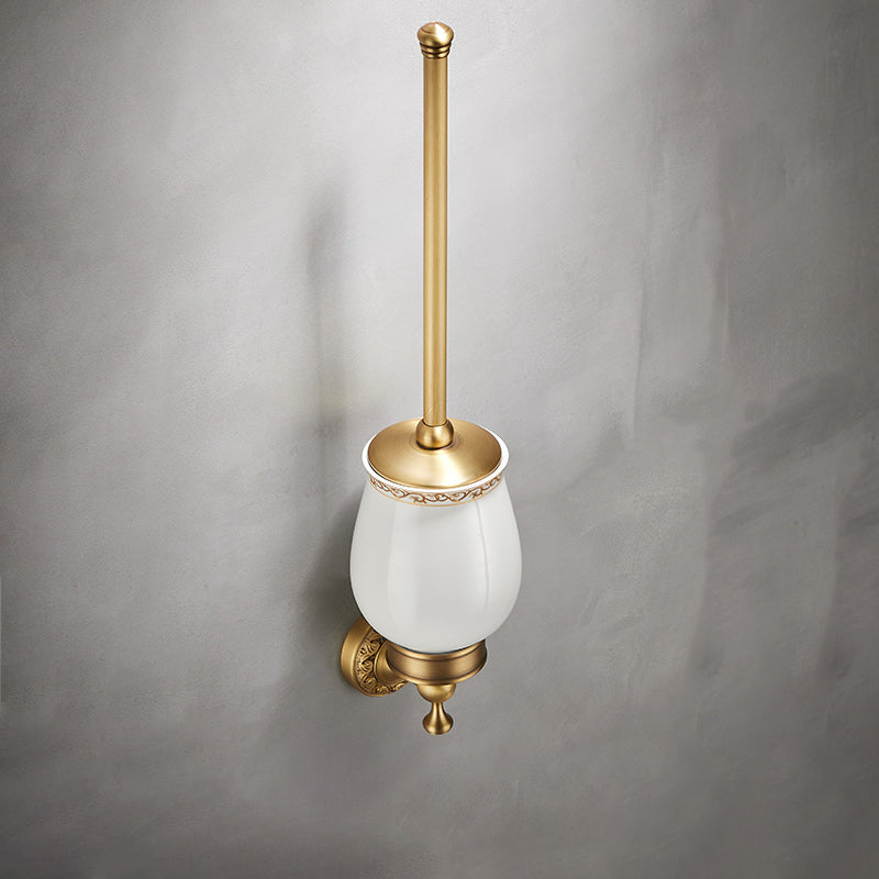 Modern Bathroom Accessory Kit Paper Holder Bath Shelf Gold Bath Hardware Set