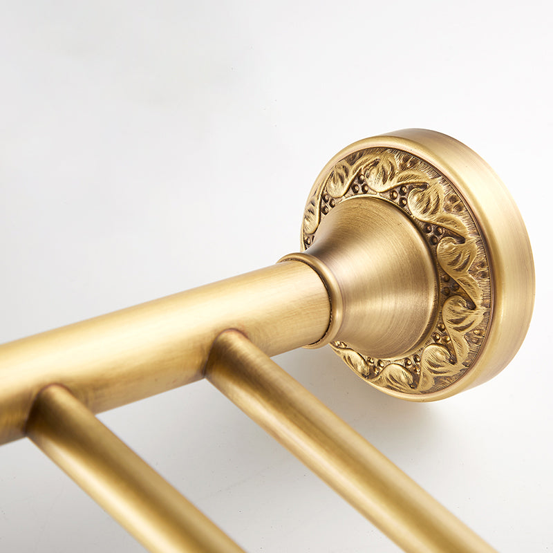 Modern Bathroom Accessory Kit Paper Holder Bath Shelf Gold Bath Hardware Set