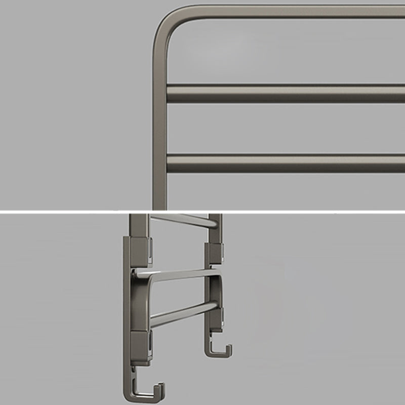 Modern Bath Hardware Set Grey Bath Shelf Paper Holder Bathroom Set