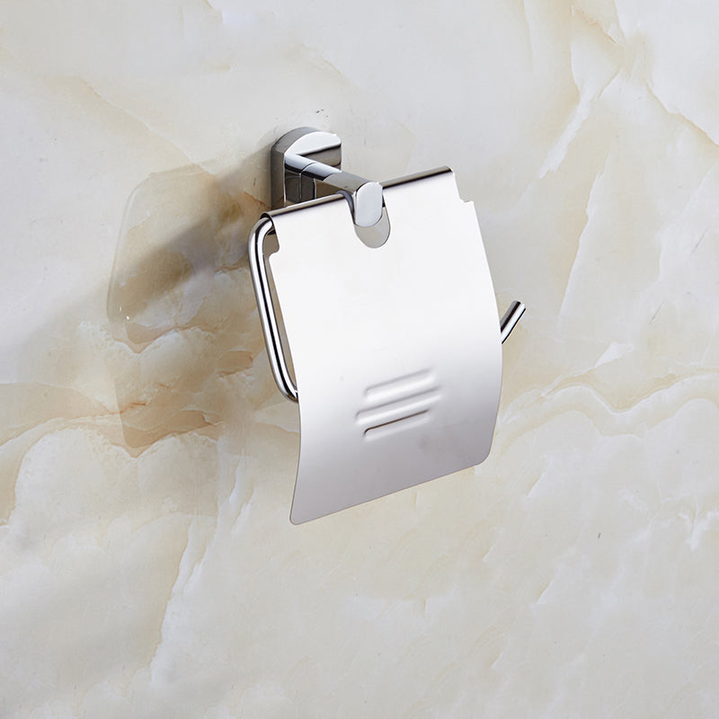 Modern Bathroom Accessory Kit Paper Holder Towel Bar Stainless Steel Bathroom Set