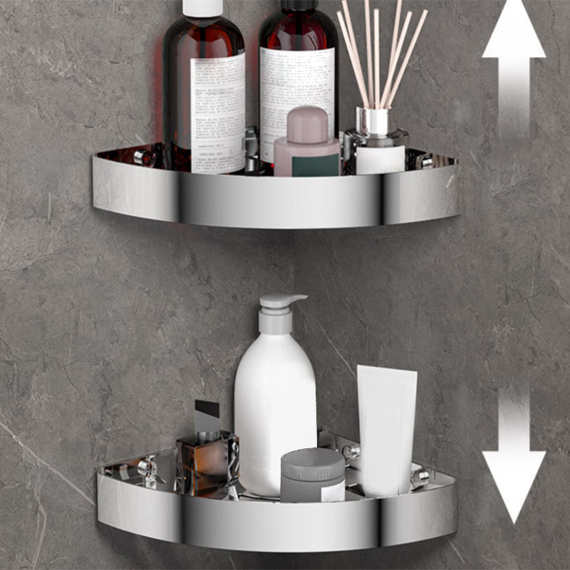 Modern Bathroom Accessory Kit Bath Shelf Stainless Towel Bar Steel Bathroom Set