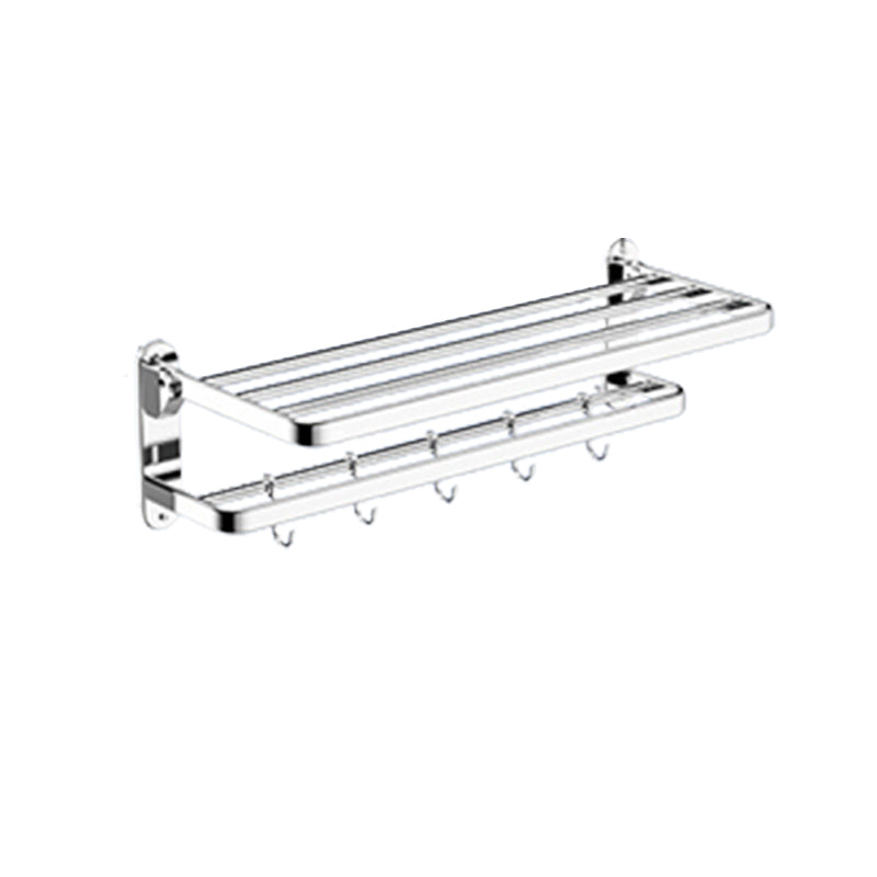 Modern Bathroom Accessory Kit Bath Shelf Stainless Towel Bar Steel Bathroom Set