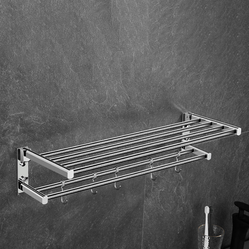 Traditional Brass Bathroom Accessory Set Polished Metal Bathroom Hardware