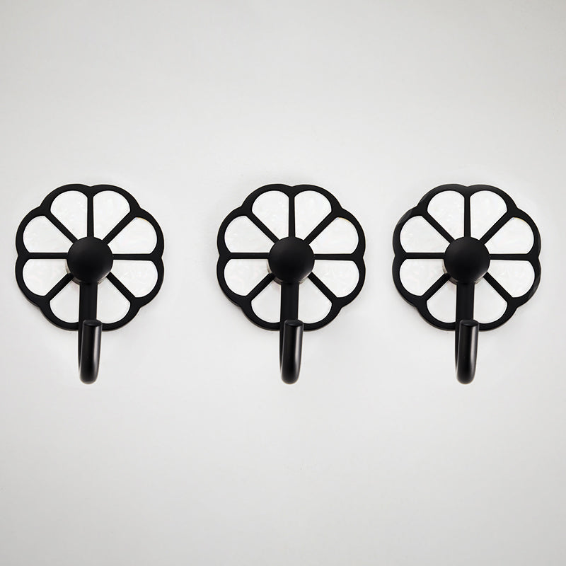 Polished 10 Piece Bathroom Accessory Set Metal Corrosion-resistant Robe Hook