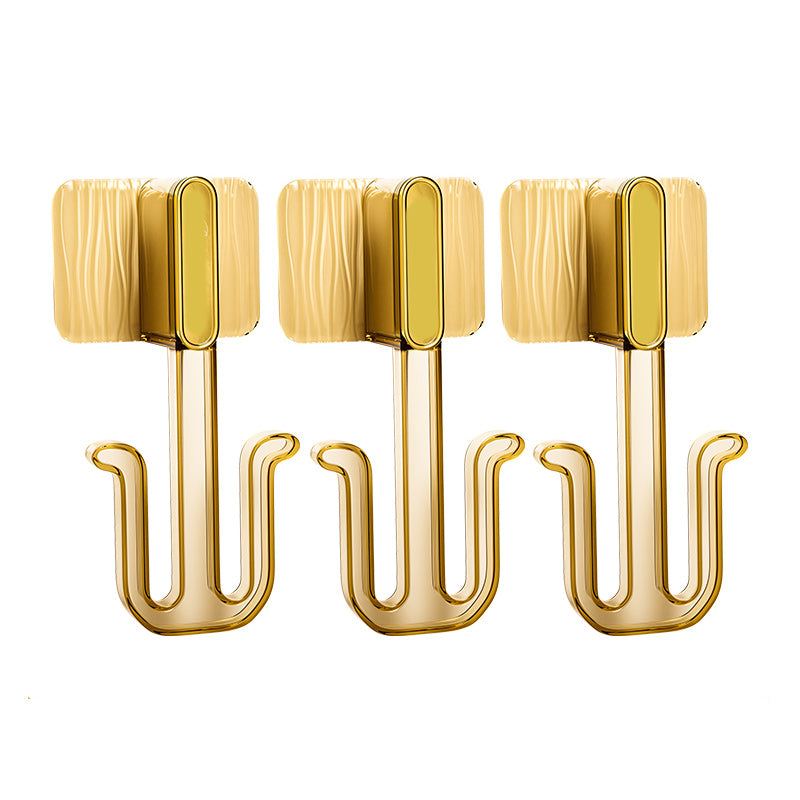 5 Piece Bathroom Hardware Set 6.29" Tall Robe Hooks in Modern Style