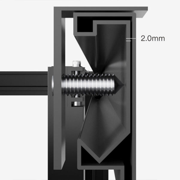 Black Framed Square Shower Enclosure Tempered Glass Shower Stall
