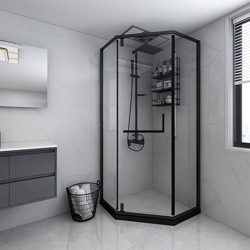 Neo-Angle 304 Stainless Steel Shower Enclosure with Single Door Handle