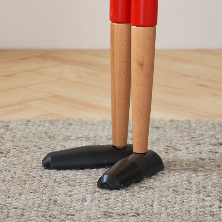 Solid Wood Accent Side Table Table Abstract Side End Snack Table