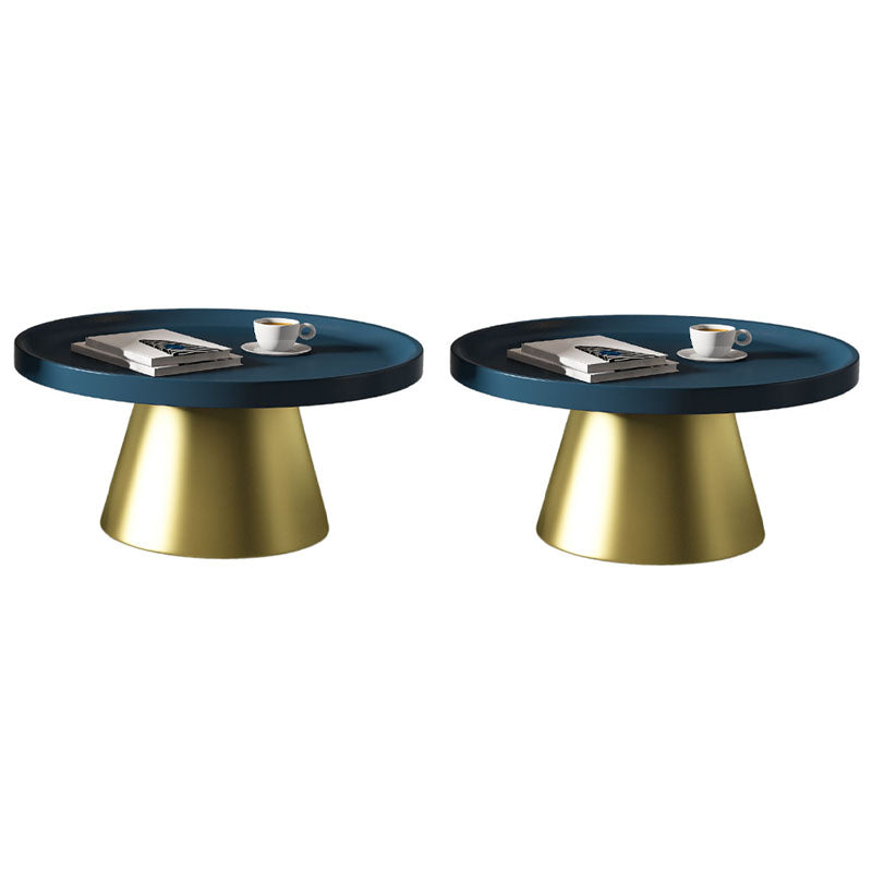 Metal Accent Side Table Table Pedestal Tray Top Side End Snack Table