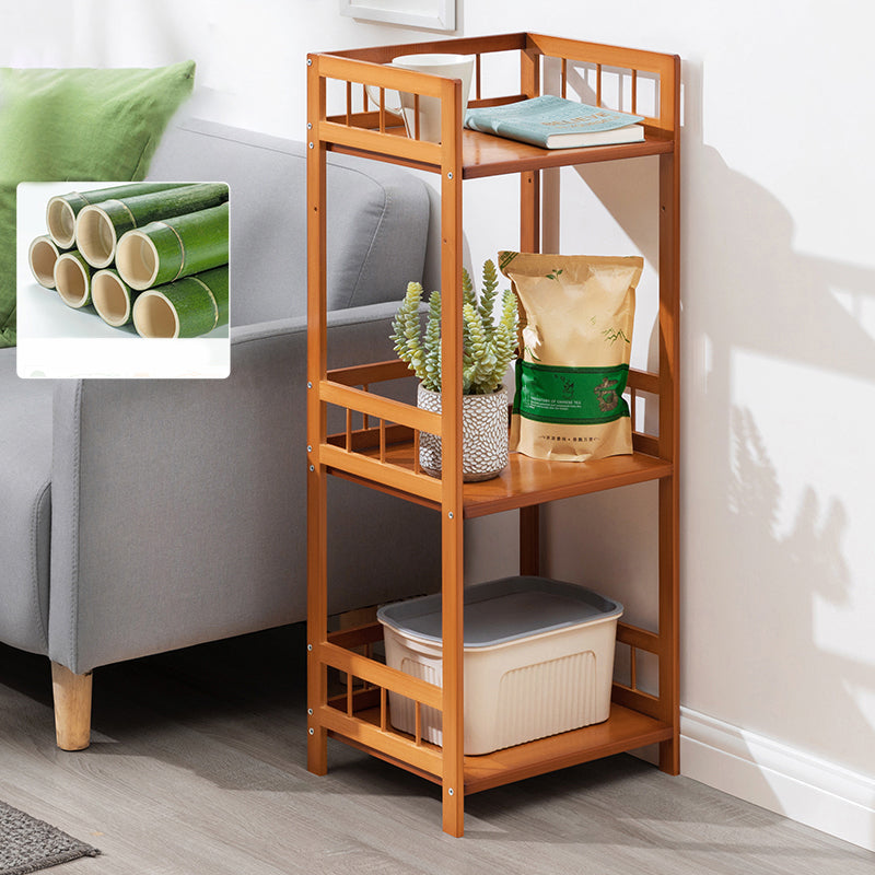 11" Wide Contemporary Corner Table Rectangular Accent Side Table with Storage