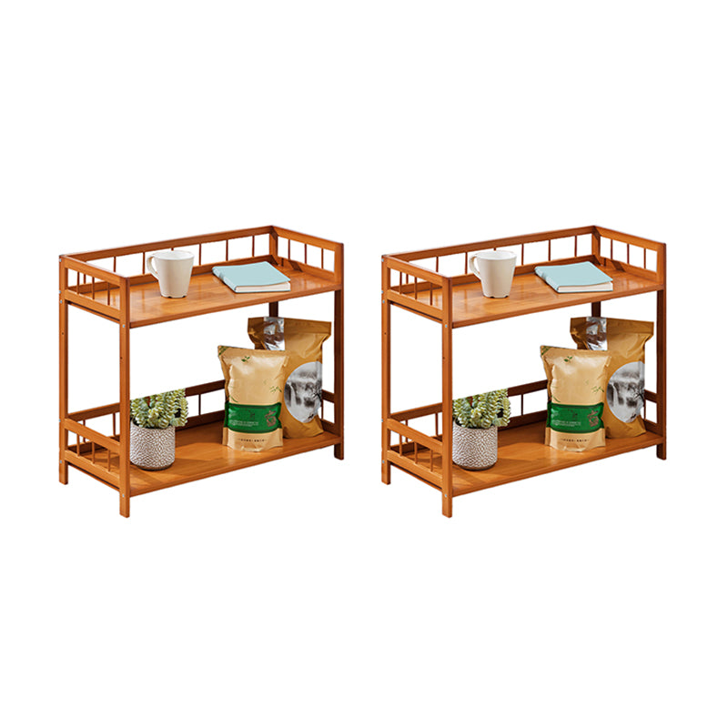 11" Wide Contemporary Corner Table Rectangular Accent Side Table with Storage